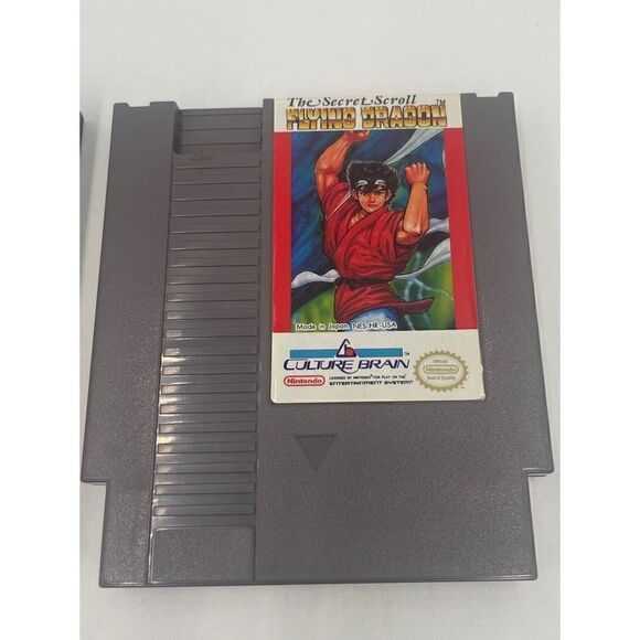 Vintage the Secret Scroll Flying Dragon on Nintendo NES - Picture 1 of 4